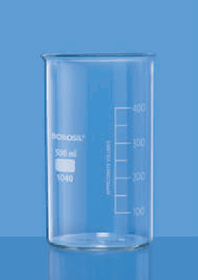 1040 - Tall Form Beaker without Spout
