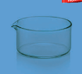 3141 - CRYSTALLIZING DISH WITH SPOUT