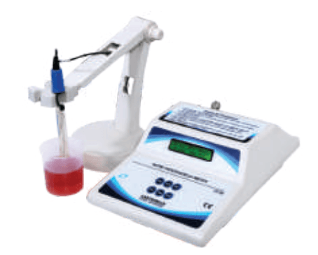 Auto Digital pH Meter (Manual Temp Comp, Table)