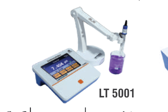 Touch Screen Microprocessor pH/Temperature/mV Meter
