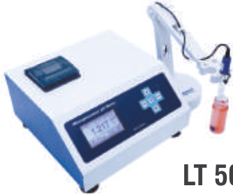 Microprocessor pH/Temperature/mV Meter (Inbuilt Thermal Printer)